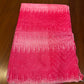 Pink Ombre Kota silk Saree with Delicate Scalloped Border