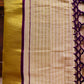 Ready-to-Wear Tissue Kerala Cotton Saree with Golden Stripes – Available in Multiple Colours