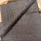 Black semitussar saree with embroidery work