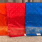 Soft Silk Blend Saree with Zari Butta & Rich Woven Pallu