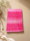 Pink Ombre Kota silk Saree with Delicate Scalloped Border