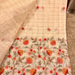 Kerala Cotton Saree with Floral Embroidery