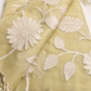 Celeste Bloom – Semi Organza Appliqué Saree