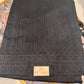 Black semitussar saree with embroidery work