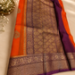 Pure Organza Silk Dual Shade Saree