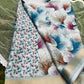 Crepe blend floral print saree