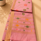 Lotus Jamdani Cotton Saree