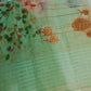 Linen Silk Saree with Floral Elegance
