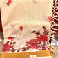 Kerala Cotton Saree with Floral Elegance