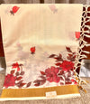 Kerala Cotton Saree with Floral Elegance