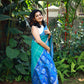Azure Ikat Grace – Semi Tussar Saree