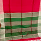 Red Pure Raw Silk Saree
