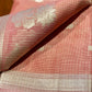 Peach Fancy Kota Saree