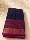 Celestial Navy- Kanchi cotton saree