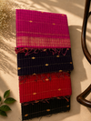 Pure Maheshwari Checked Saree