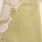Celeste Bloom – Semi Organza Appliqué Saree