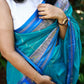 Azure Ikat Grace – Semi Tussar Saree