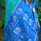 Azure Ikat Grace – Semi Tussar Saree