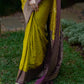 Crepe Georgette Saree with Geometrical Banarasi Work