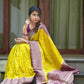 Crepe Georgette Saree with Geometrical Banarasi Work