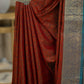 Soft Moonga Silk Saree in Maroon Jacquard Work