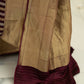 Pure Mushroom Georgette Silk Saree