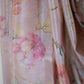 Tissue Silk Saree in Pink with Digital Floral Print and Green Border