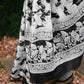 Graceful Moonga Cotton Saree with Pichwai Work in Black and White