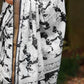 Graceful Moonga Cotton Saree with Pichwai Work in Black and White