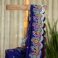 Purple Tissue Cotton Saree