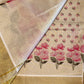 Elegant Tissue Kerala Cotton Saree with Floral Blouse