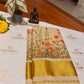 Kerala tissue cotton saree with floral prints