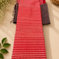 Pure Maheshwari Checked Saree