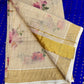 Elegant Tissue Cotton Kerala Saree with Floral Print