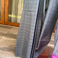 Semi-Tussar Saree – Grey with Purple Border & Weaving Work