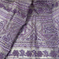 Bengal Linen Tissue Saree - Lavender Elegance