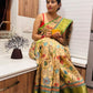 Phool patti soft tussar saree